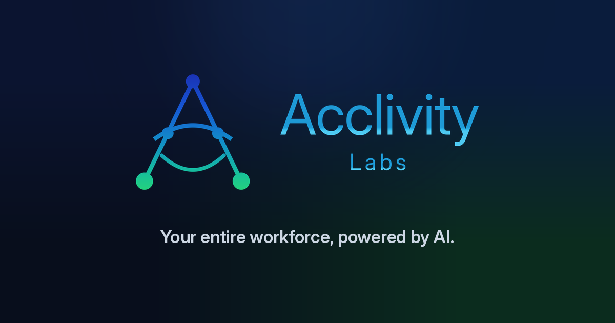 Acclivity Labs — Your Entire Workforce, Powered by AI